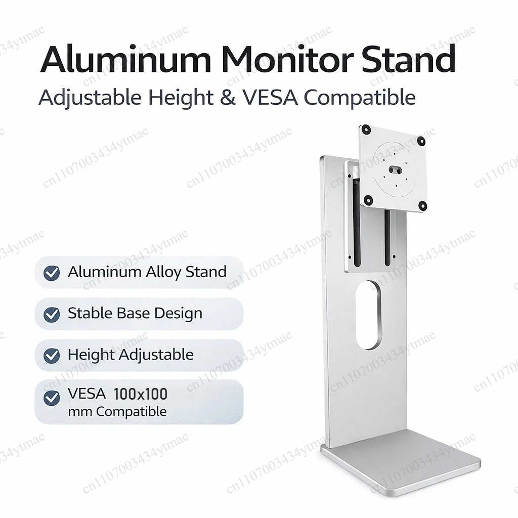 Aluminum Monitor Stand VESA 10 - Adjustable Monitor Mount ulasan dan harga