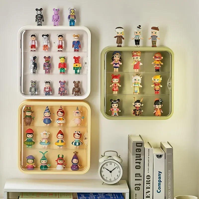 Blind Box Showcase Clear Acryl - Wall Organizer Pocket ulasan dan harga