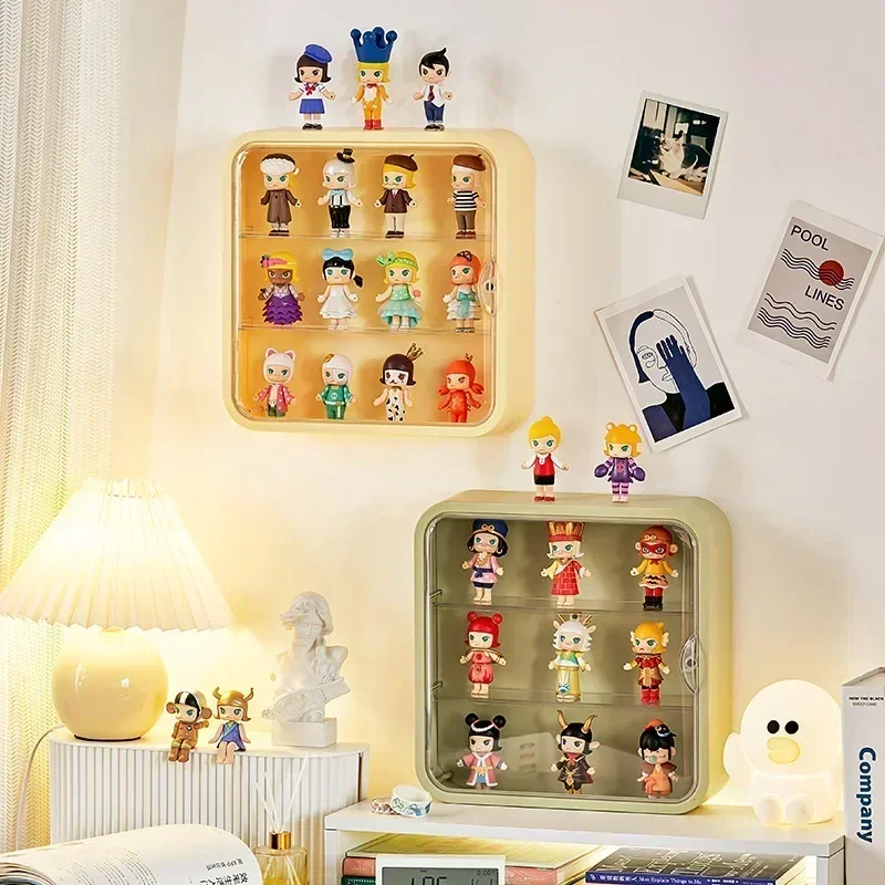 Blind Box Showcase Clear Acryl - Wall Organizer Pocket ulasan dan harga