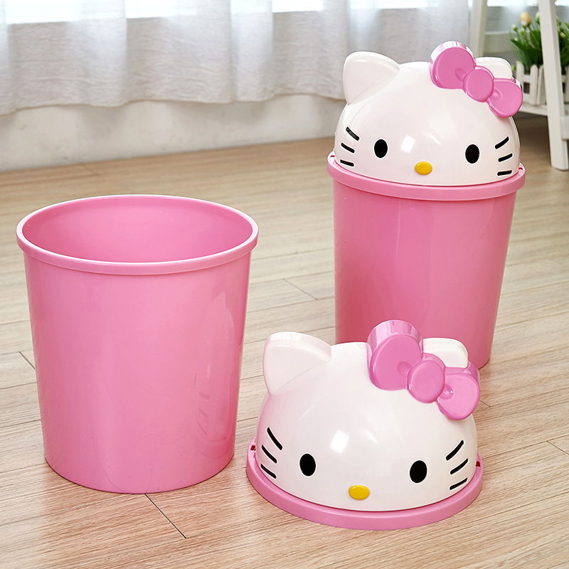 Hello Kitty Small Desktop Tras - Office Furniture Brand ulasan dan harga