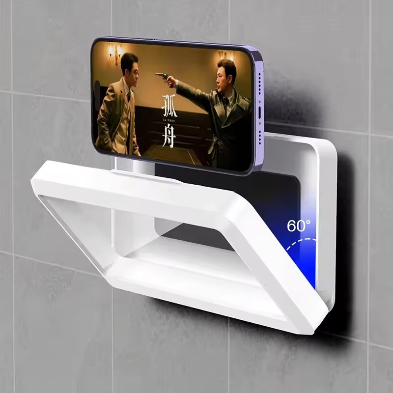 Bathroom Waterproof Phone Hold - Wall Organizer Pocket ulasan dan harga