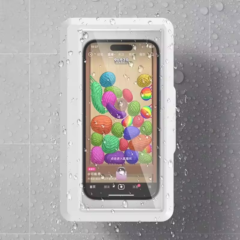 Bathroom Waterproof Phone Hold - Wall Organizer Pocket ulasan dan harga
