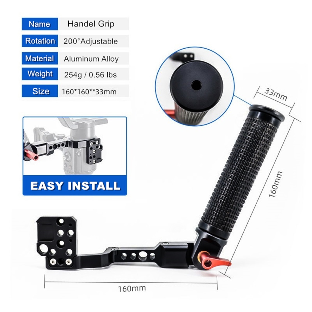 for DJI Ronin S SC RSC2 Gimbal - Adjustable Monitor Mount ulasan dan harga