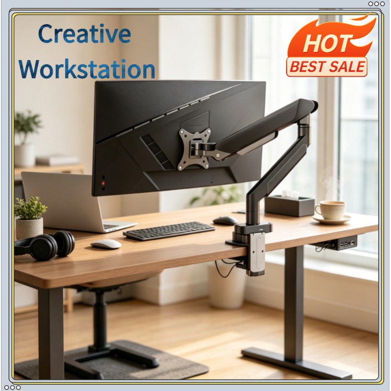 Single Monitor Mount Bracket f - Adjustable Monitor Mount ulasan dan harga