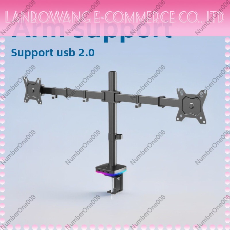 Monitor Arm with Type C USB In - Adjustable Monitor Mount ulasan dan harga