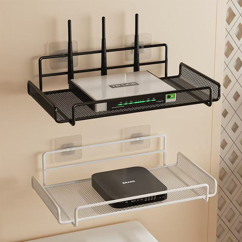 Stainless Steel Router Shelf N - Wall Organizer Pocket ulasan dan harga
