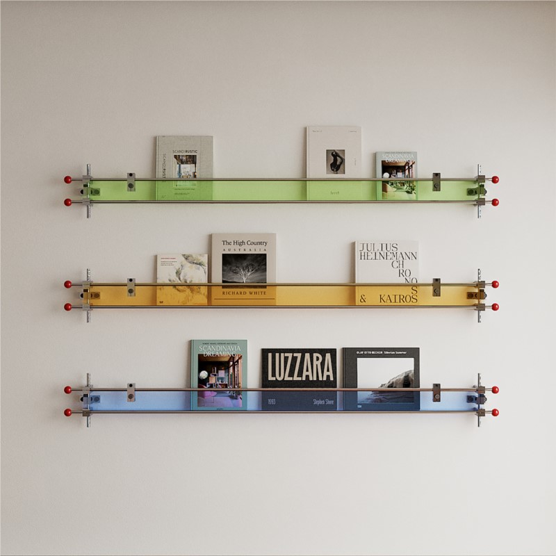 Wall Mounted Display Rack Book - Office Furniture Brand ulasan dan harga